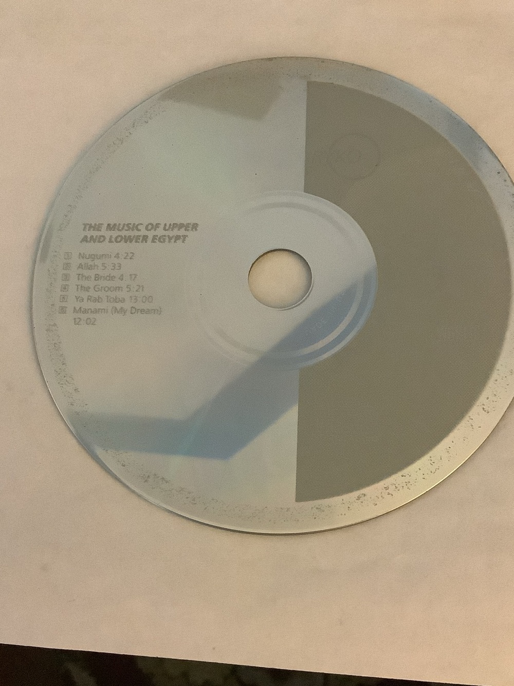 The Music of Upper and Lower Egypt - Silver CD